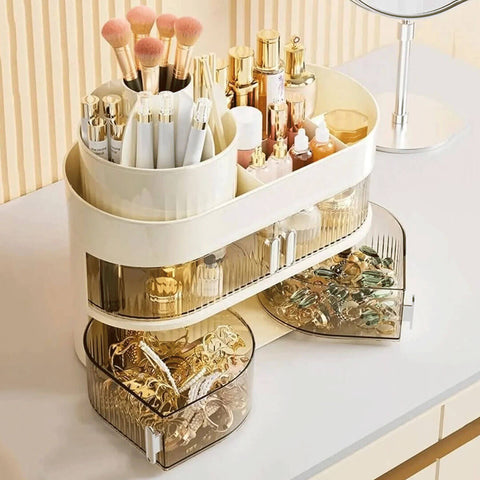 Large Desktop Cosmetic & Jewelry Organizer