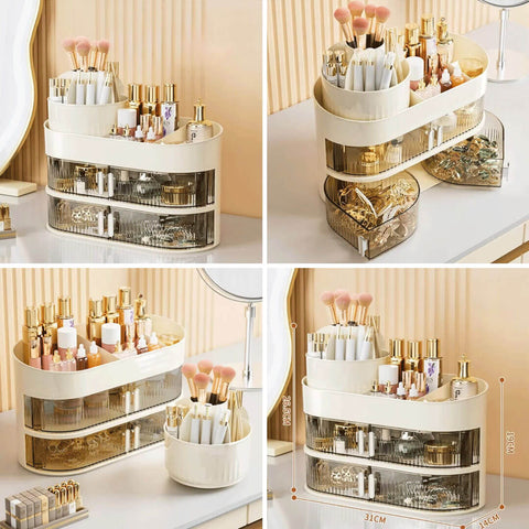 Large Desktop Cosmetic & Jewelry Organizer