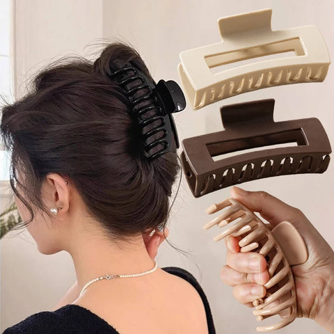 silicone hair claw clip