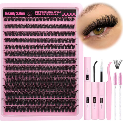 Premium Eyelash Extensions Kit - DIY