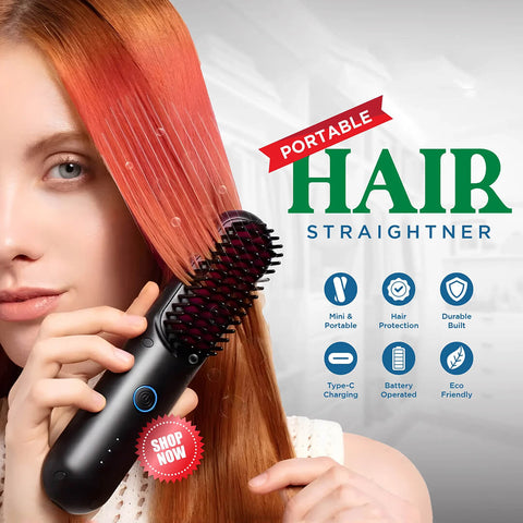Mini Hair Straightening Comb