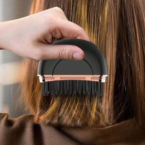 Mini Wireless Hair Straightening Comb Portable Cordless Hair Styler