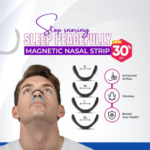 Magnetic Nasal Strip -Anti snoring kit