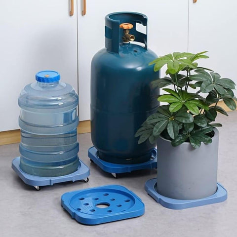 Gas Cylinder Trolley Base with Wheels