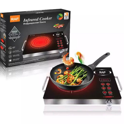 RAF Multifunction Digital and Infrared Hot Plate Infrared Induction 2200w Stove