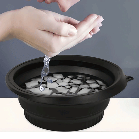 Collapsible Ice Facial Bowl