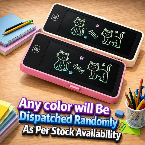 LCD Writing Tablet Pencil Box