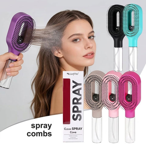 Smart Scalp Mist Spray Brush