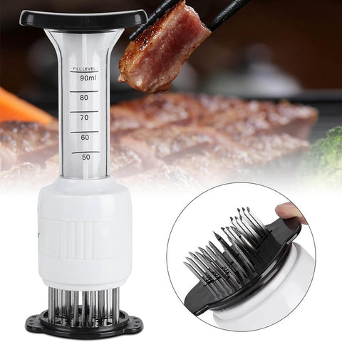Premium Stainless Steel Meat Marinade Injector