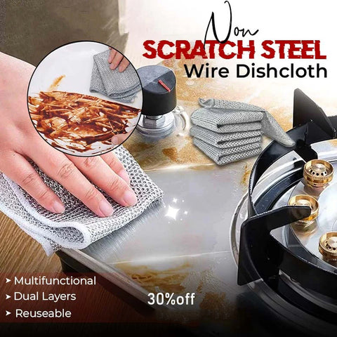 Non Scratch Steel Wire Dishcloth