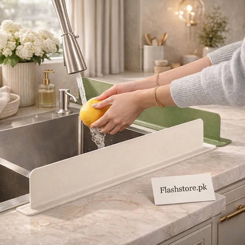 Silicone Sink Splash Guard with Suction