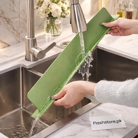 Silicone Sink Splash Guard with Suction