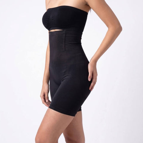 Half Body High Waist Shaper Black