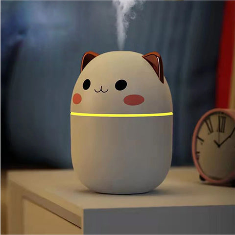 Cute Air Humidifier With Night Light