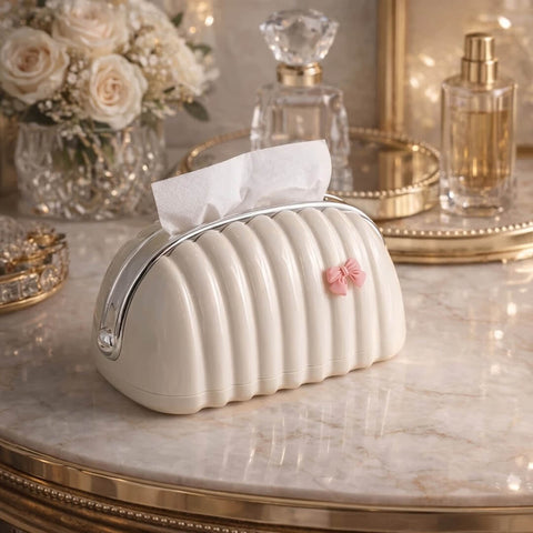 Shell Tissue Box Beautiful Decorative Tissue Holder