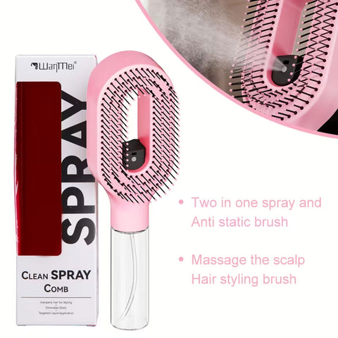 Smart Scalp Mist Spray Brush