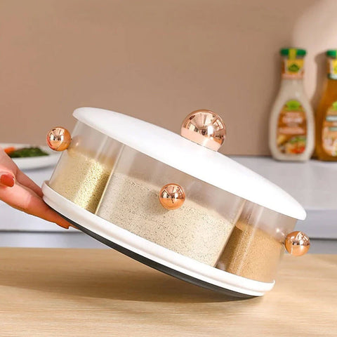 360 Rotating Spice Storage Box