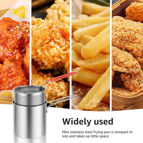 Deep Frying Pot Stainless Steel