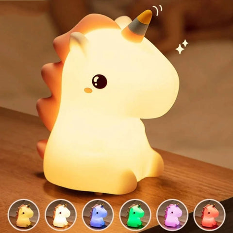Unicorn Silicone LED Night Light