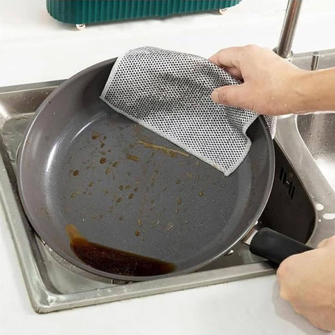 Non Scratch Steel Wire Dishcloth