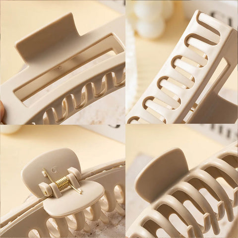 silicone hair claw clip