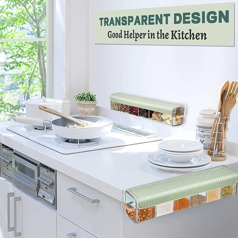 6 Grid Transparent Wall Closet Organizer
