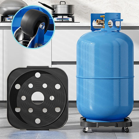 Gas Cylinder Trolley Base with Wheels
