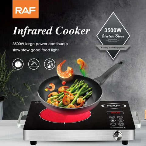 RAF Multifunction Digital and Infrared Hot Plate Infrared Induction 2200w Stove
