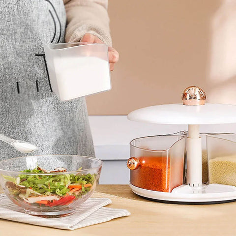 360 Rotating Spice Storage Box