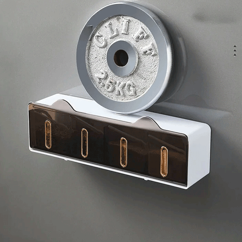 Wall Mounted Spice Storage Rack