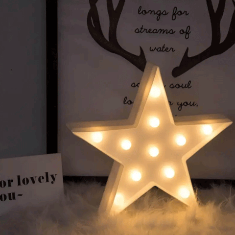 Star Shape Led Marque Lights