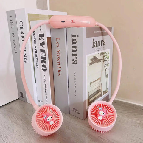 Cartoon Neck Hanging Fan