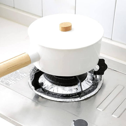 Reusable Aluminum Stove Burner Covers 10pcs