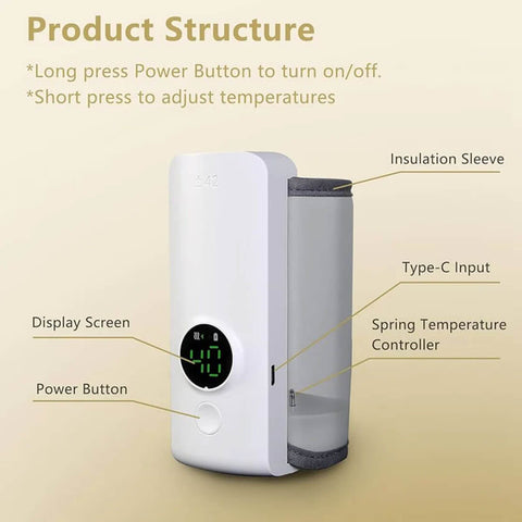 Smart Portable Baby Bottle Warmer
