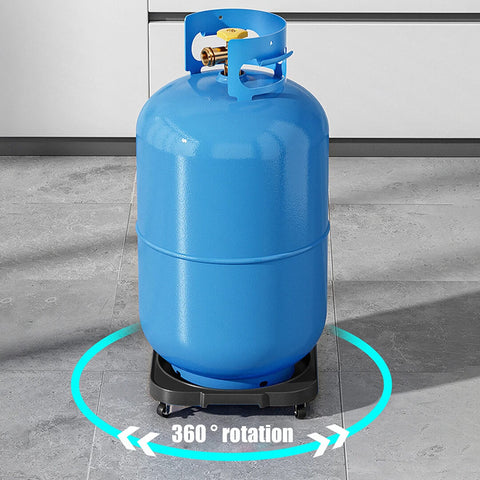 Gas Cylinder Trolley Base with Wheels