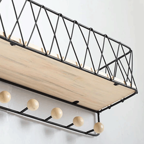 Cross Wave Wall Organizer