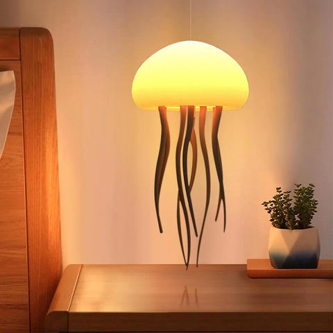 Rechargeable LED Jellyfish Desk Lamp