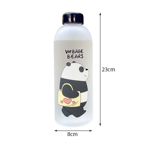 Frosted Character Water Bottle