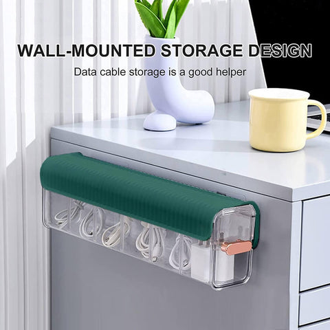 6 Grid Transparent Wall Closet Organizer