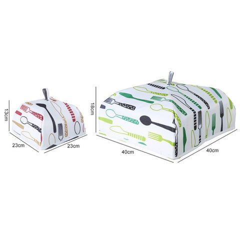 Folding Food Cover Thermal Insulation Aluminum Foil - 2 Pcs Of Set