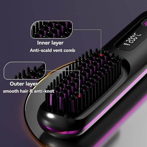 Mini Hair Straightening Comb
