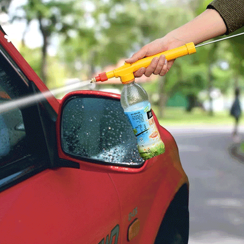 Garden Pressure Sprayer Pump  Adjustable Bottle Spray Nozzle