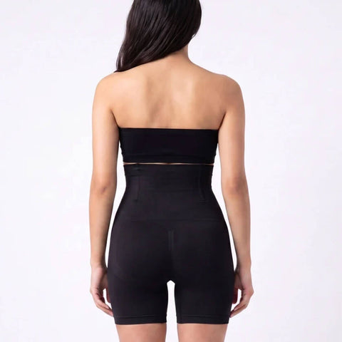 High Waist Body Shaper Shorts Black