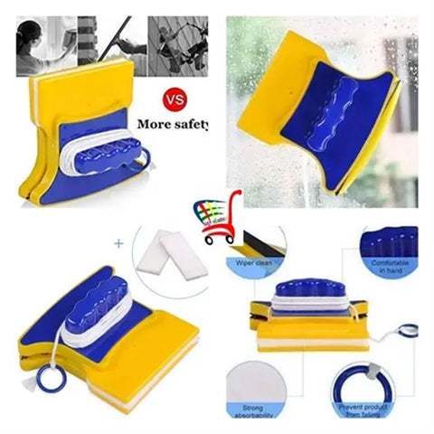 Magnetic Double Sided Glass Cleaner