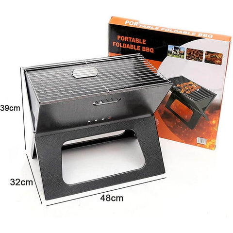 Portable X Shaped BBQ Grill