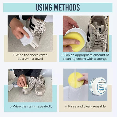 Shoes Stains Cleaning Cream