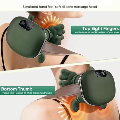 Wireless Finger & Neck Shoulder Massager