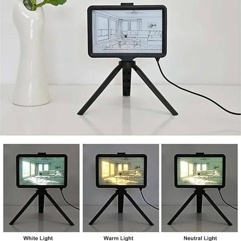Tripod Frame Lamp