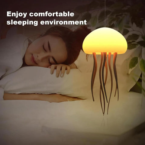 Rechargeable LED Jellyfish Desk Lamp