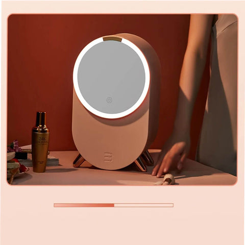 Cosmetic Case with Smart Touch LED